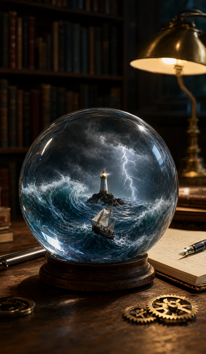 First frame: Into the Glass Storm